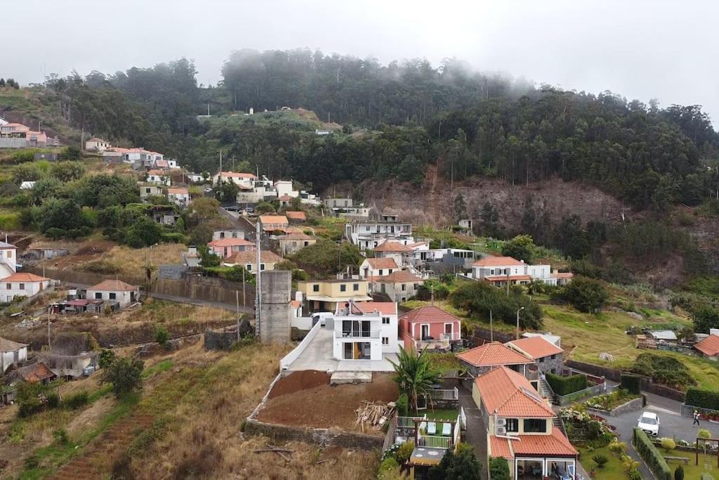 Brand New Private Modern Apartment With Patio And Sea View Calheta  Esterno foto